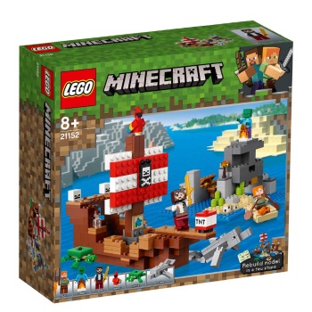 Lego set Minecraft the pirate ship adventure LE21152-3